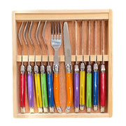 12 Piece Laguiloe Steak Knife Set - Multi
