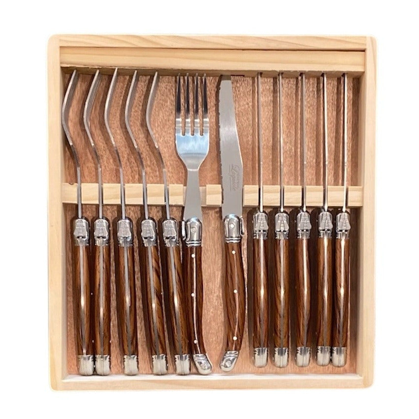 12 Piece Laguiloe Steak Knife Set