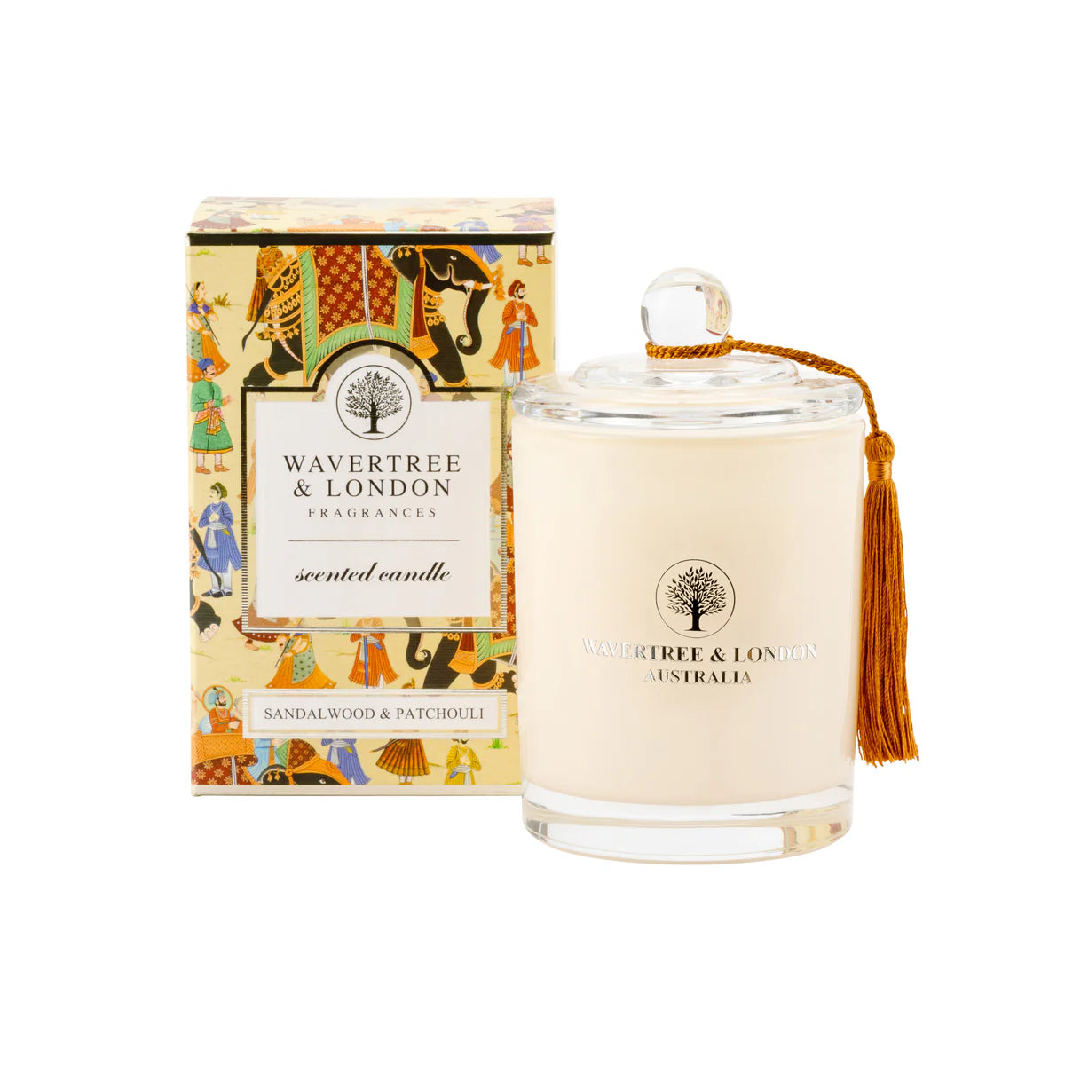 Wavertree and London Sandalwood and Patchoulli Candle 330g